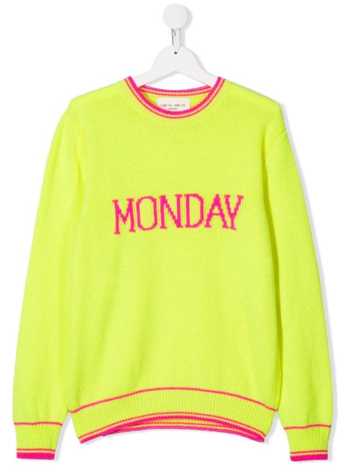 Alberta Ferretti Kids Monday Jumper - Yellow
