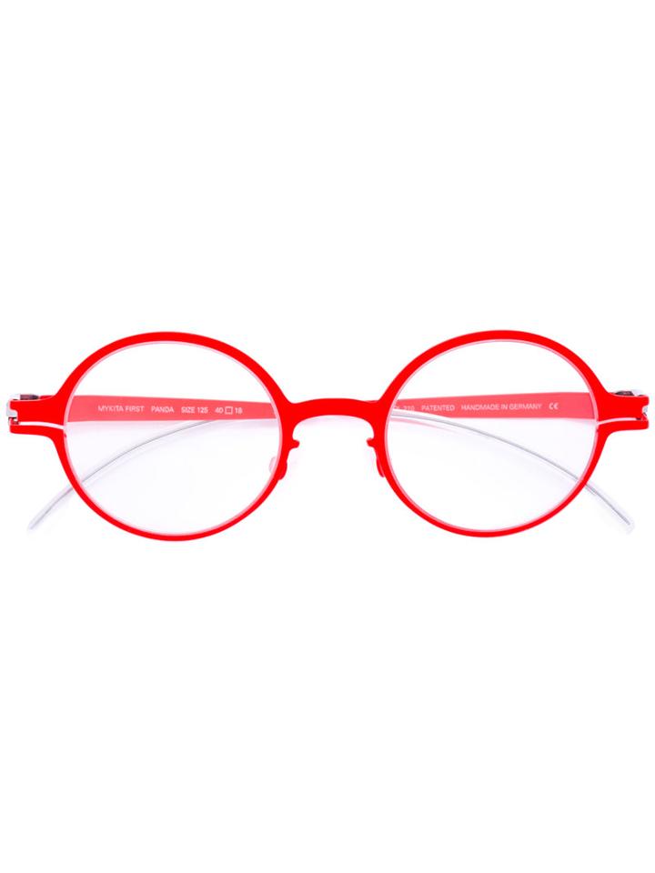 Mykita Kids - Round Frame Glasses - Kids - Metal (other) - One Size, Pink/purple
