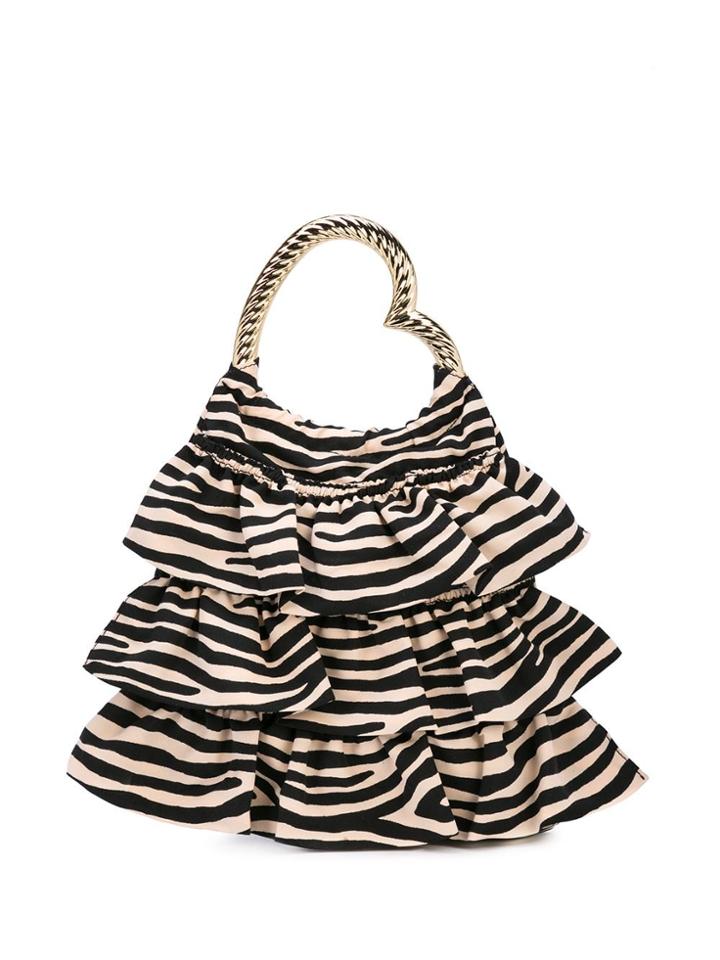 Loeffler Randall Izzie Heart Handle Tote - Black