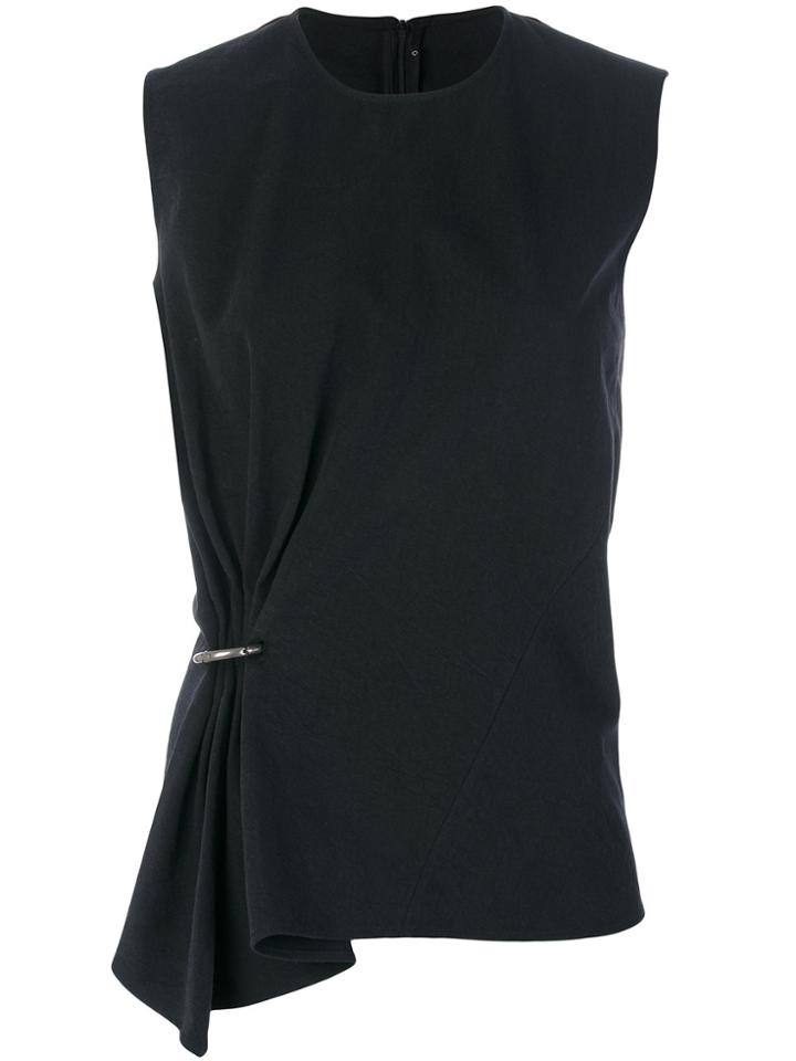 Damir Doma Asymmetric Tank Top - Black