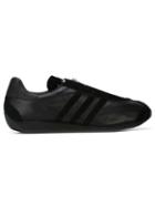 Yohji Yamamoto Zip Sneakers, Men's, Size: 9, Black, Leather/rubber