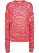 Jil Sander Drop Shoulder Sweater - Red