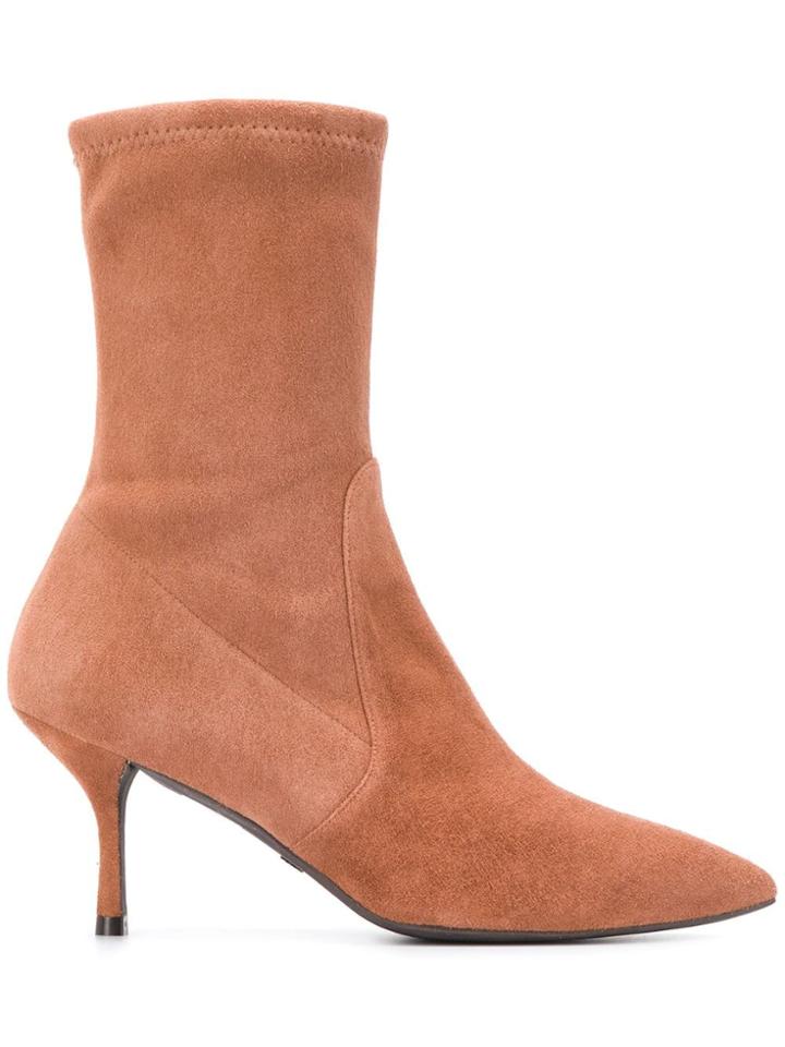 Stuart Weitzman Stuart Weitzman 1l23549 Cappuccino Leather/fur/exotic
