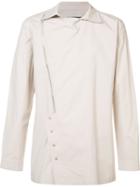 D-gnak Zip Up Asymmetric Shirt