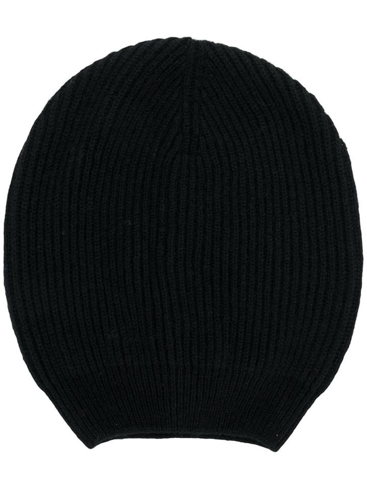 Fabiana Filippi Knitted Beanie - Black