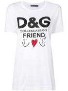 Dolce & Gabbana Friends Logo T-shirt - White