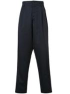 Juun.j - Loose-fit Tailored Trousers - Men - Wool - 48, Blue, Wool