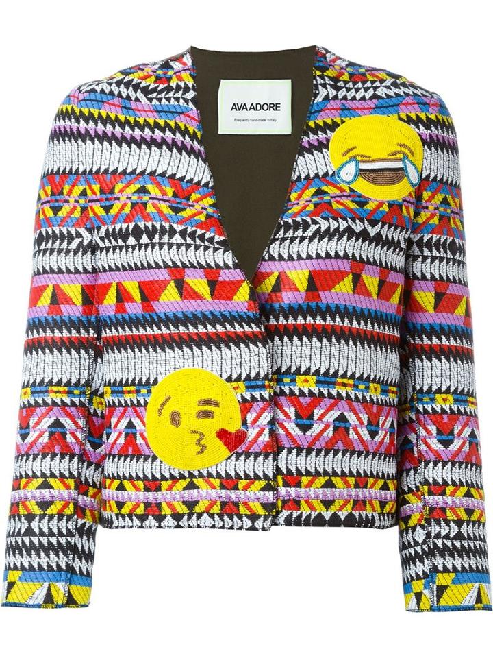 Ava Adore Beaded Smiley Jacket