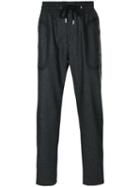 Givenchy - Track Trousers - Men - Cotton/polyester/polyurethane/wool - 50, Grey, Cotton/polyester/polyurethane/wool