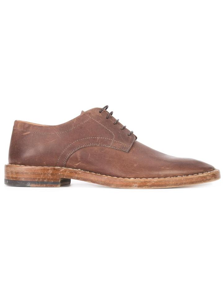 Maison Margiela Classic Derby Shoes - Brown