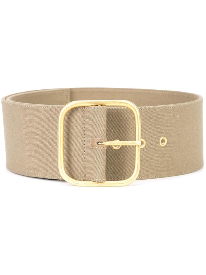 Monse Large Belt - Brown