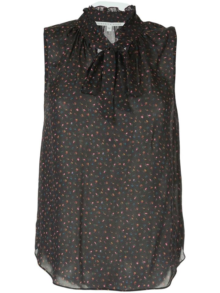 Veronica Beard Bertrand Blouse - Black