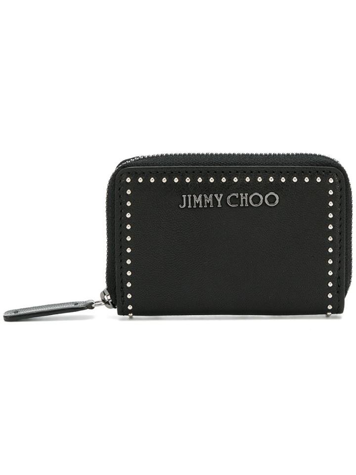 Jimmy Choo Malonetia Wallet - Black