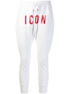 Dsquared2 Icon Sports Trousers - White