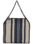 Stella Mccartney Striped Printed Tote Bag - Nude & Neutrals