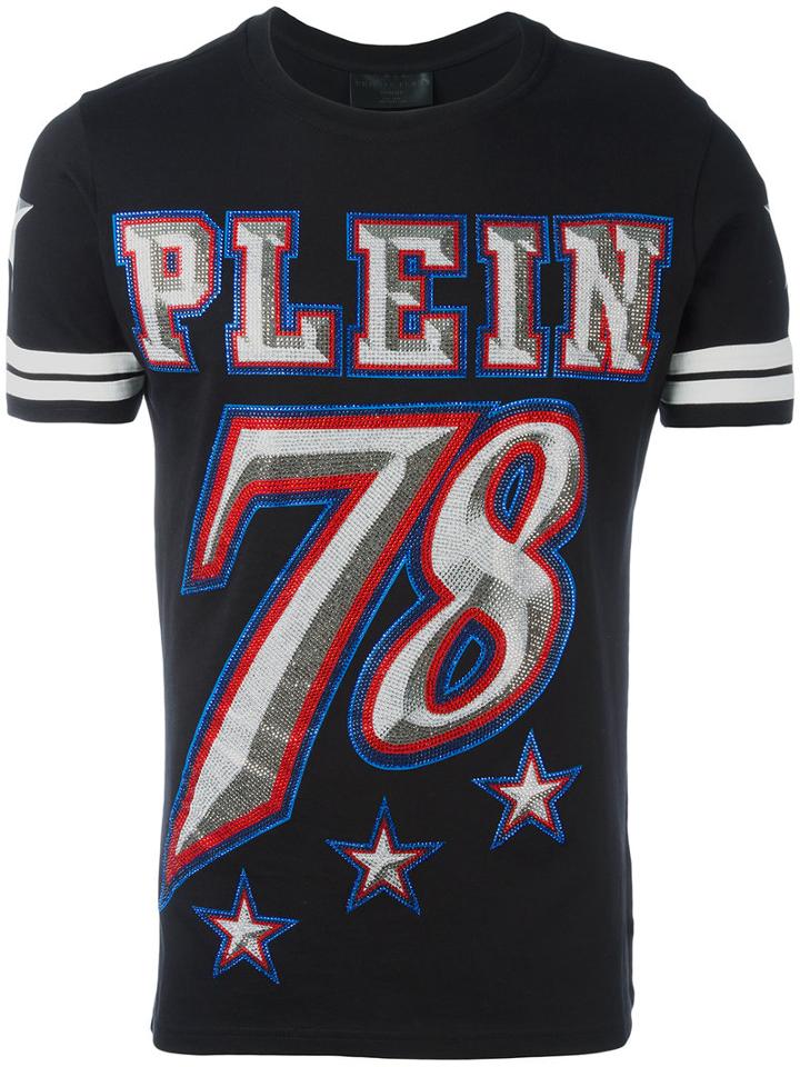 Philipp Plein Cameo T-shirt, Men's, Size: Large, Black, Cotton