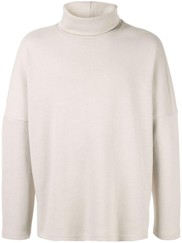 Kazuyuki Kumagai Oversized Turtleneck Jumper - Metallic