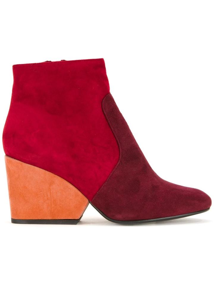 Robert Clergerie 'toots' Boots - Red