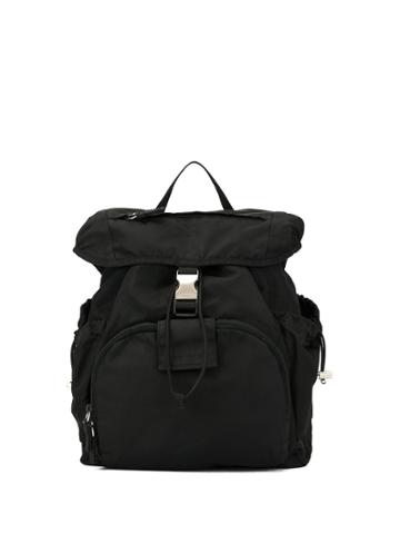 Prada Pre-owned Logo Backpack - Black