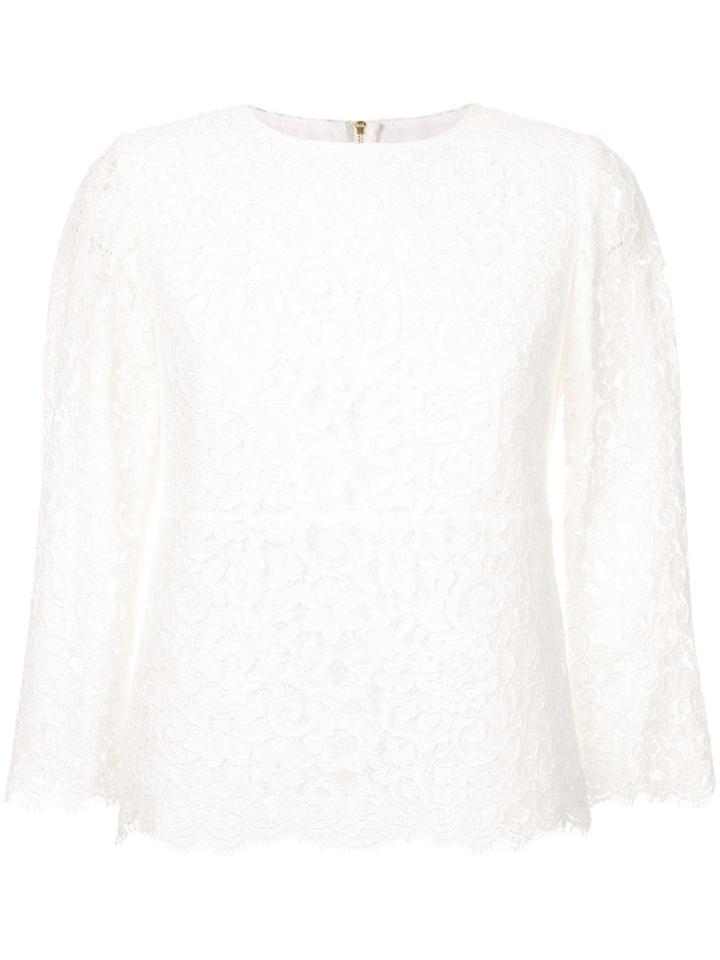 Ballsey Lace Blouse - White