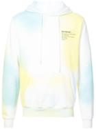 Off-white Pastel Print Hoodie - Yellow