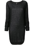 Ann Demeulemeester Blanche Ribbed Longsleeved T-shirt - Black