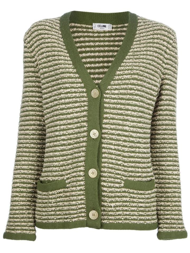Céline Vintage Striped Knit Sweater