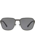 Bulgari Square Shaped Sunglasses - Grey