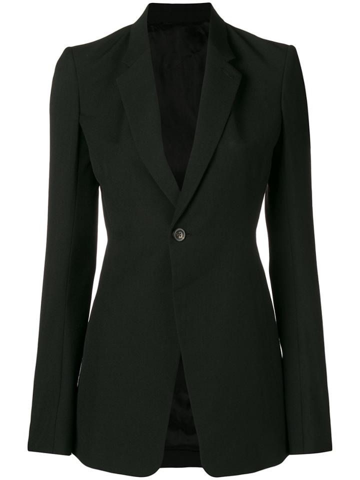 Rick Owens Fitted Blazer - Black