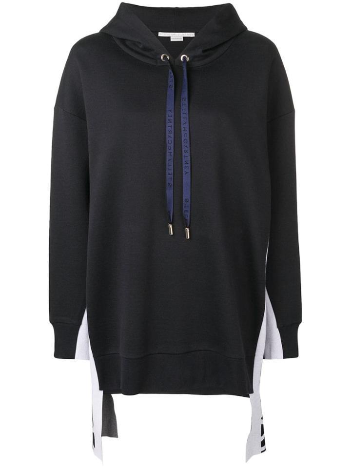Stella Mccartney Logo Print Hoodie - Blue