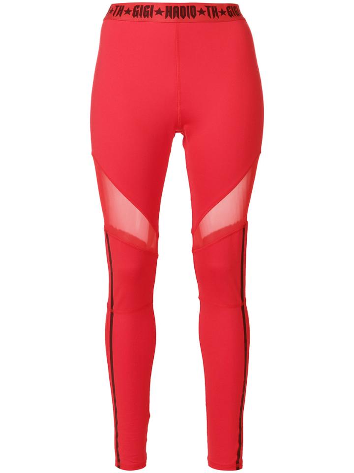 Tommy Hilfiger Tommy X Gigi Fitness Leggings - Red