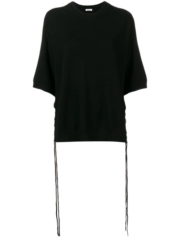 P.a.r.o.s.h. Round Neck Jumper - Black