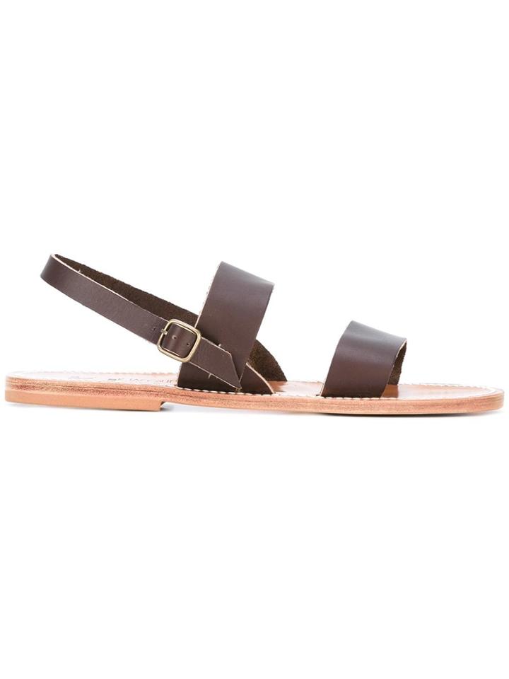 K. Jacques Barigoule Sandals - Brown