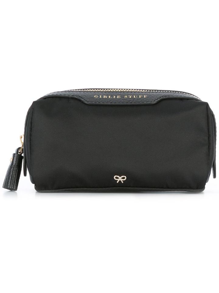 Anya Hindmarch Girlie Stuff Make-up Bag - Black