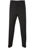 Marni Straight Leg Trousers, Men's, Size: 46, Black, Cotton/polyester