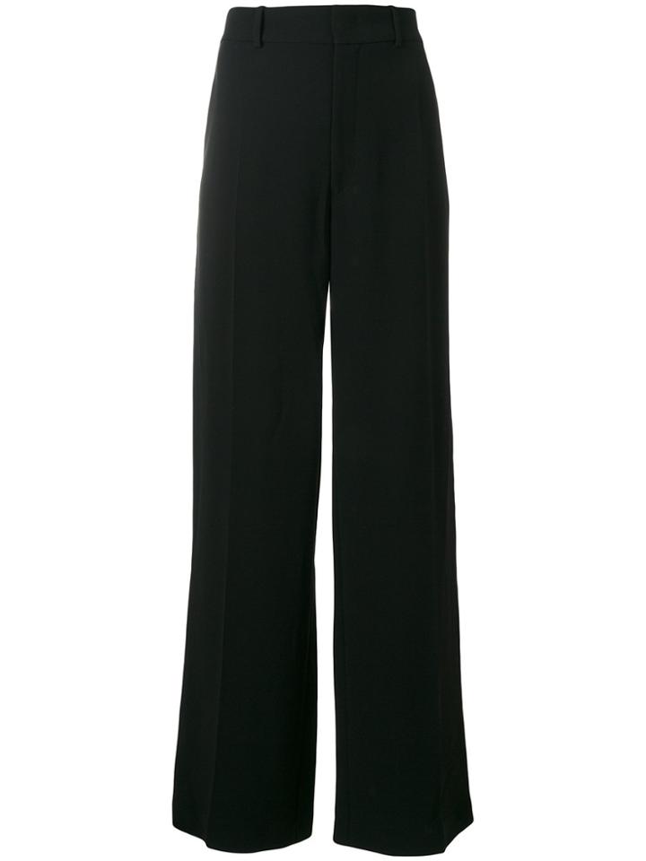 Joseph Long Wide-leg Trousers - Black