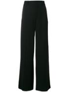 Joseph Long Wide-leg Trousers - Black