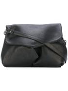 Marsèll - Draped Shoulder Bag - Women - Calf Leather - One Size, Black, Calf Leather