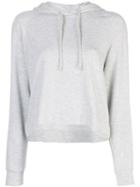 Majestic Filatures Cropped Hoodie - Grey
