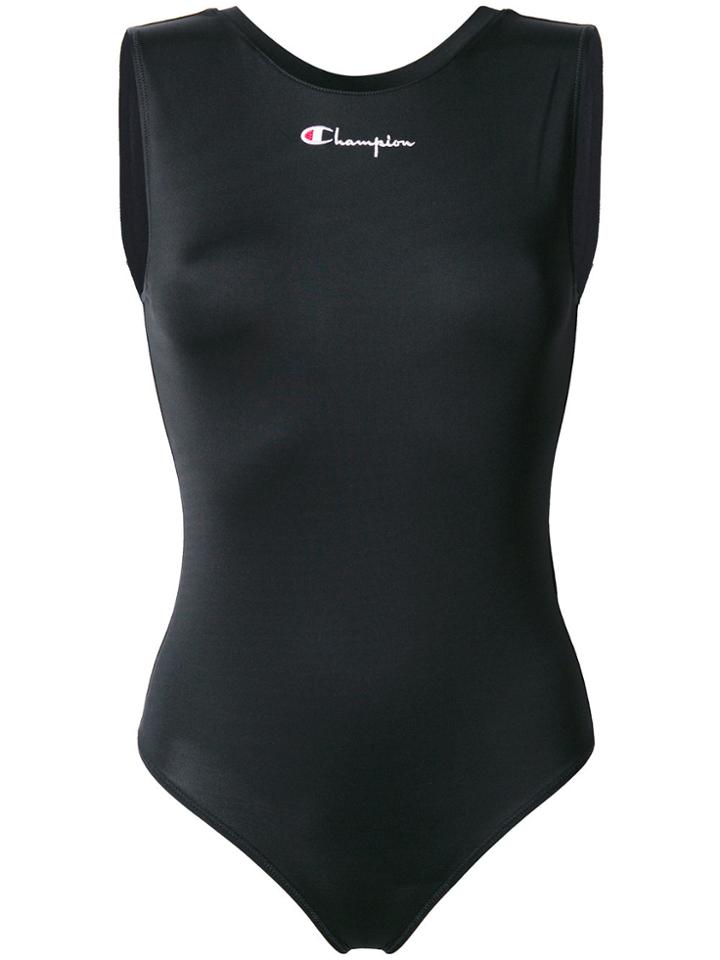 Champion Logo Detail One Piece - Black