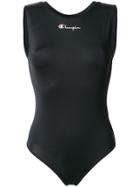 Champion Logo Detail One Piece - Black