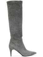 Prada Knee Length Boots - Grey