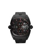 Cyrus Klepcys Chrono Skeleton Dark & Red 46mm - Black & Red