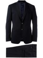 Tonello Notched Lapel Suit - Black