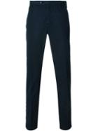 Joseph Cropped Trousers, Men's, Size: 48, Blue, Cotton