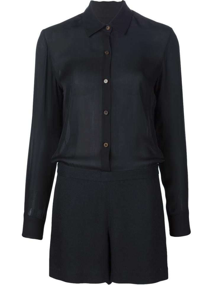 Rosetta Getty Shirt Playsuit