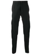 Les Hommes Tapered Tailored Trousers - Black