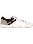 Hogan Rebel R141 Sneakers, Men's, Size: 5, White, Suede/leather/rubber
