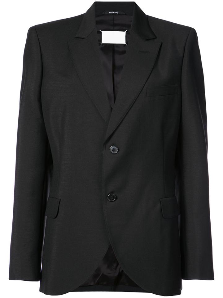 Maison Margiela Peaked Lapel Blazer - Black