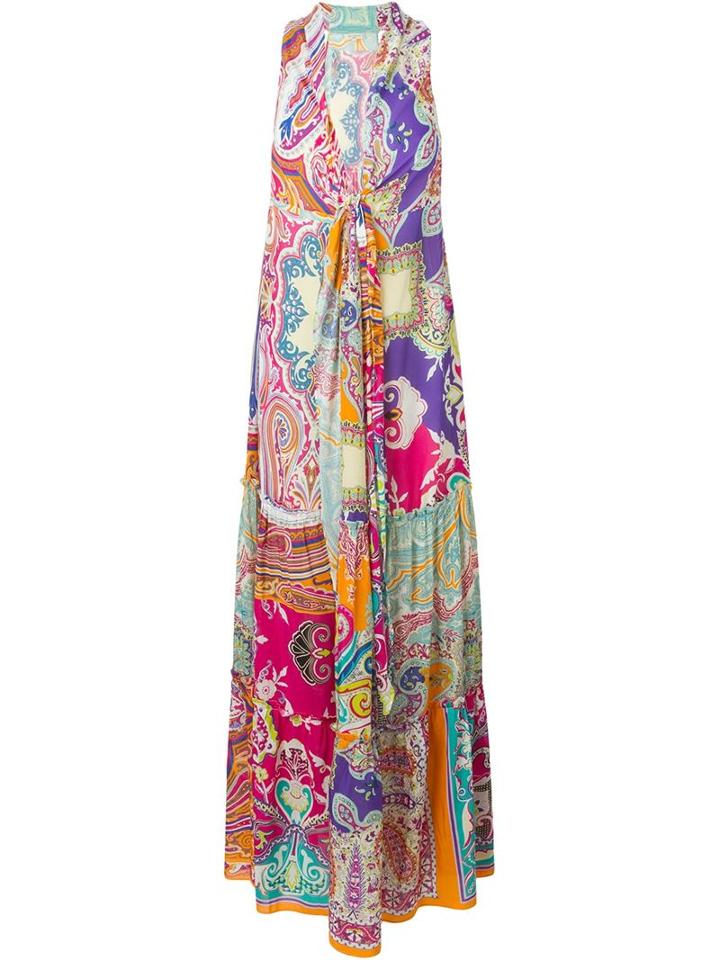 Etro Printed Maxi Dress